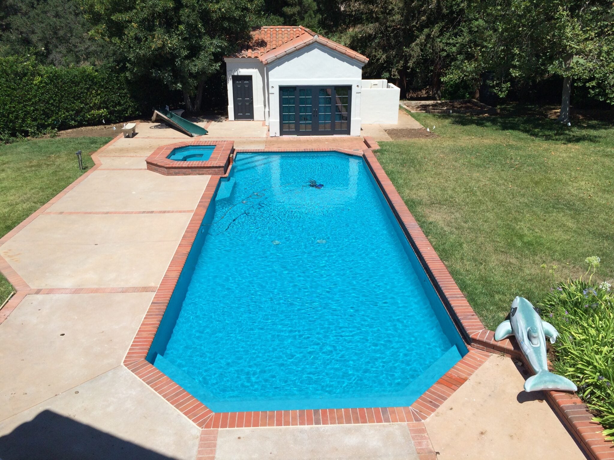 Orange County pool resurfacing by Aqua Creations